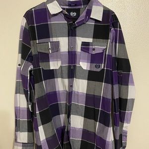 Purple dress shirt
